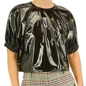 NWT shiny top